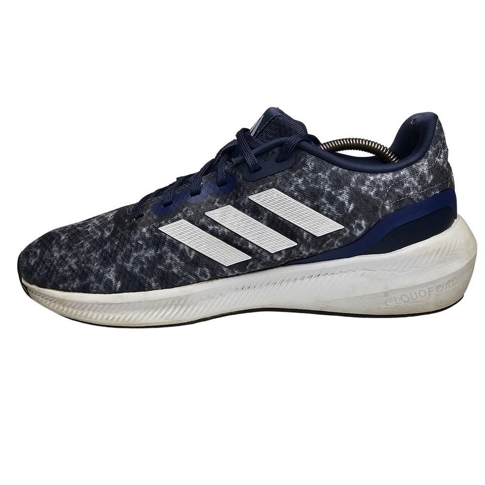 Adidas Runfalcon 2.0 Mens 10.5 Navy Blue Graphic Running Shoes Sneakers - Picture 3 of 11